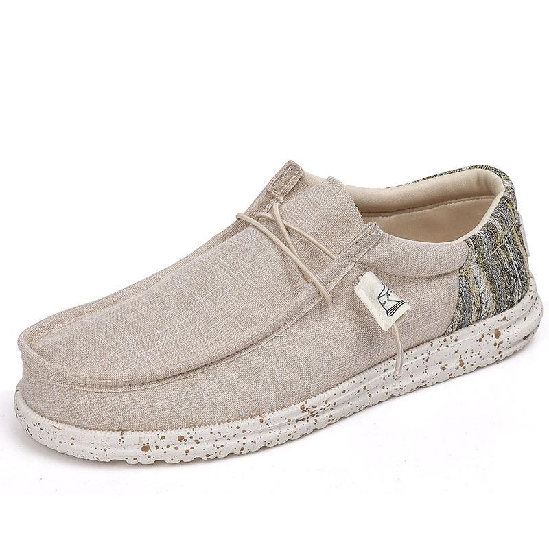 Large size low-top lazy shoes Four Seasons New Trend Outdoor Loafers Men's Outer Wear Foot Casual Shoes