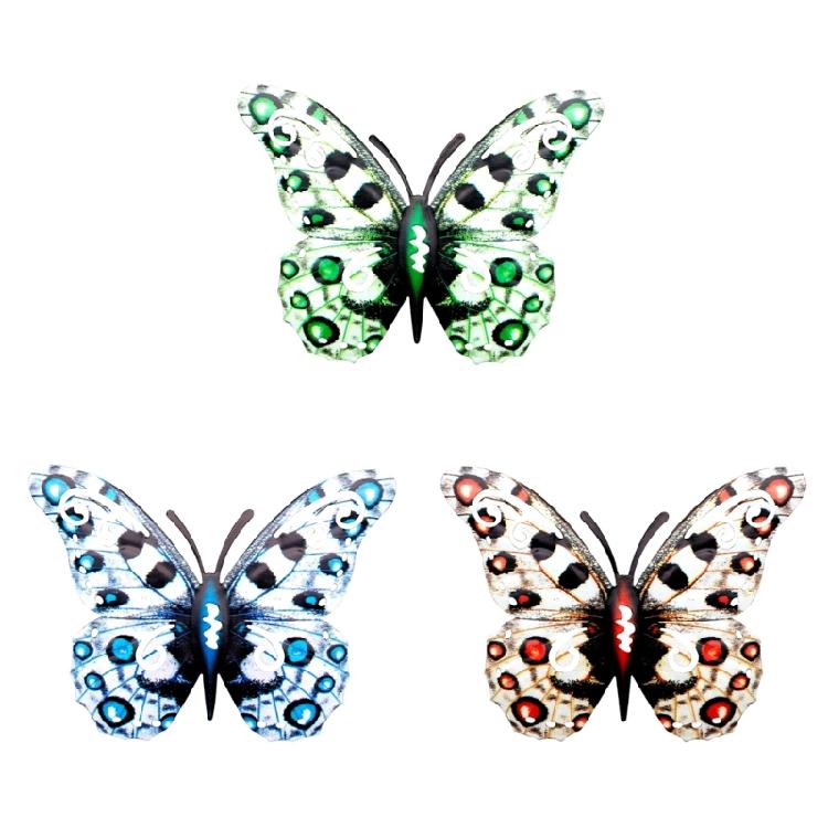 Delicate Metal Butterfly Wall Decor Artistic Craftwork for Home Decorations 1