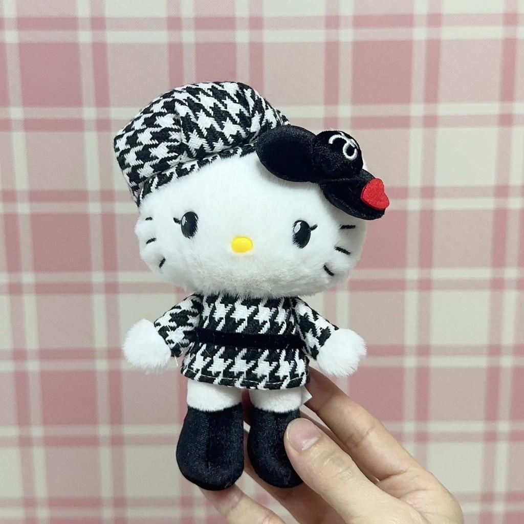 Chidoristyle Plush Keychain With Checkered Dress And Hat Decor For Gift And Decor