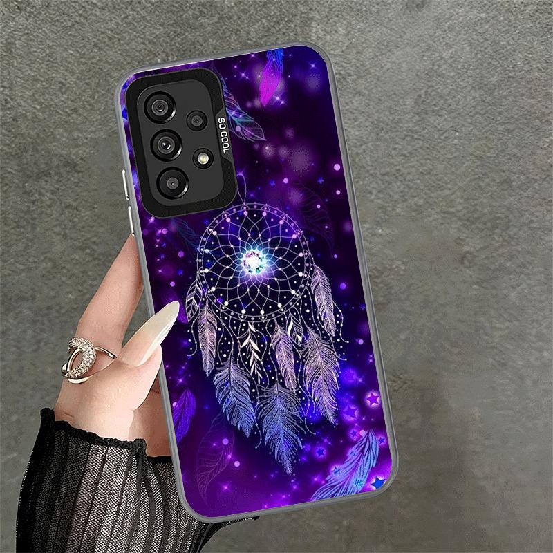 Mandala Dreamcatcher Shockproof Phone Case for Samsung A17 A16 A15 A14 A37 A57 A36 A56 A26 A35 A55 A25 A34 A54 A24 A13 A23 A33 A