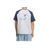 Adidas Originals X Disney Collaboration Dalmatian Raglan T-Shirt Loose Round Neck Sports Short Sleeve T-Shirt Unisex Tops KG6685