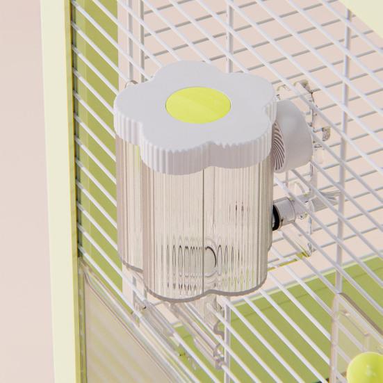 Dispensador Automático de Agua para Pájaros para Jaula, Montaje Magnético Dentro Fuera de la Jaula Alimentador de Agua para Loro, Botella de Agua Transparente para Pájaros para Periquito