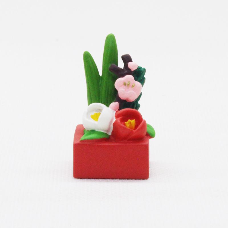 Zakka Japan Lucky Cow Japan Miniature Figurines Resin Craft Bookshelf Decoration Collectible Japan Decoration