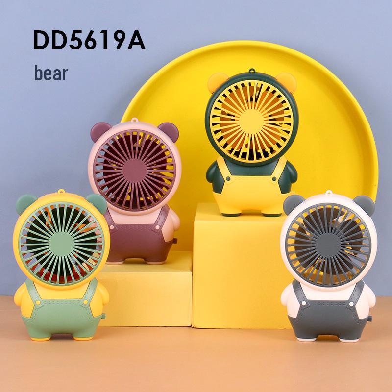 Portable USB Mini Desktop Fan for Home or Dorm - Large Airflow