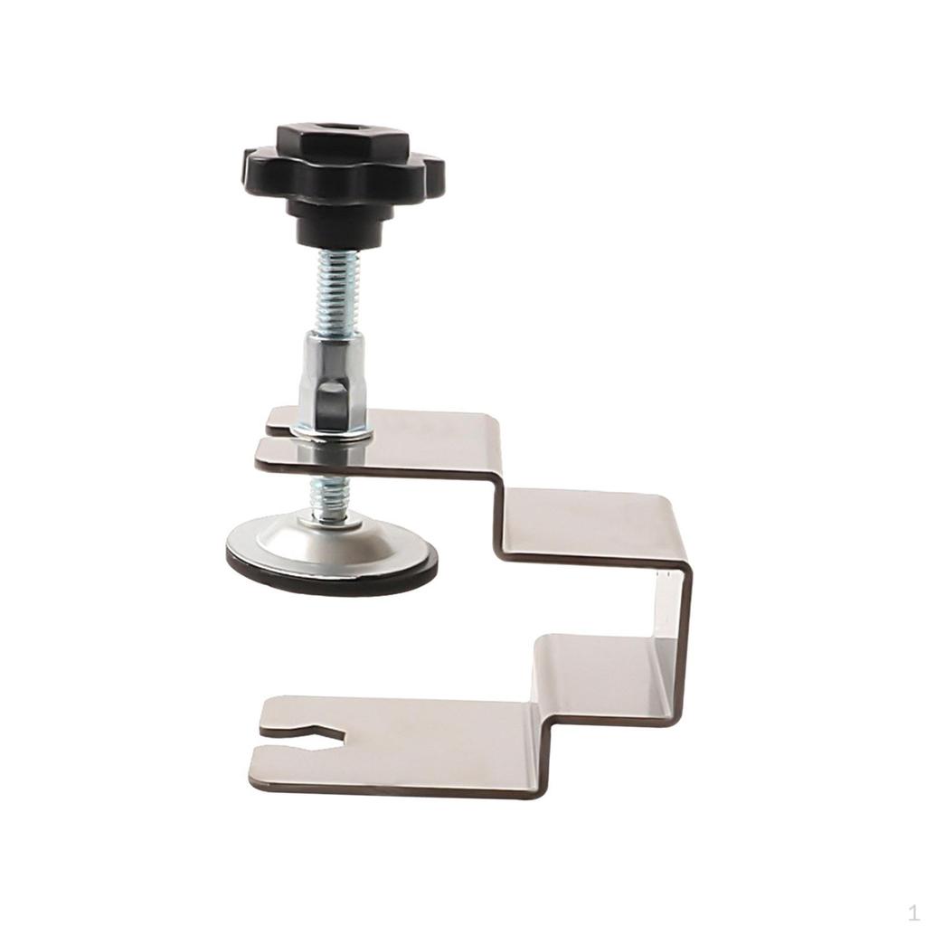 Clamp Fixed Auxiliary Cabinet Sturdy Plate Mounting Clip Carpenter Metal