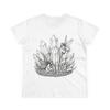 Mystical Crystals and Fairies T-Shirt and Kids Tshirt: Women's Fantasy Graphic Tee