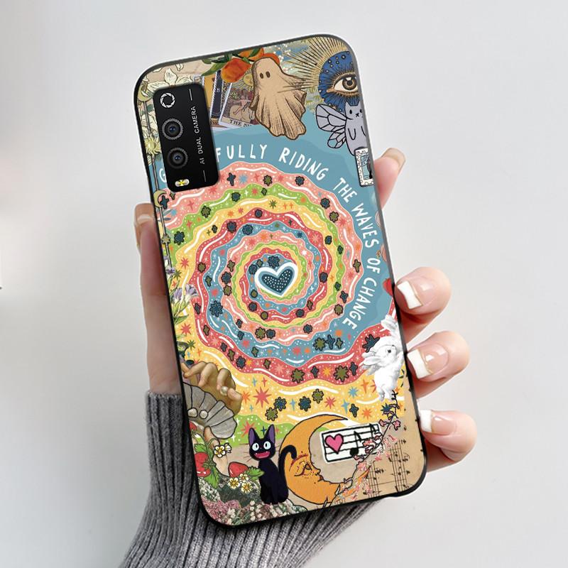 Cute Case For TCL 205 (4187D) Funda Capa Printing Shell Protective Cover Soft Silicone Cartoon Phone Casing Coque