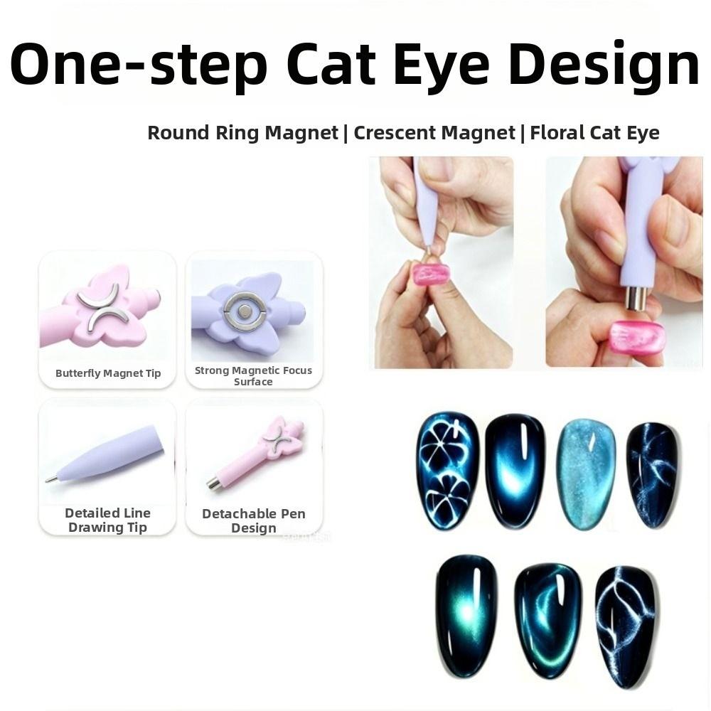 Multifunctional Magnets Cat Eye Magnetic Wand Magnetic Nail Polish Wand Gel Polish Nail Art