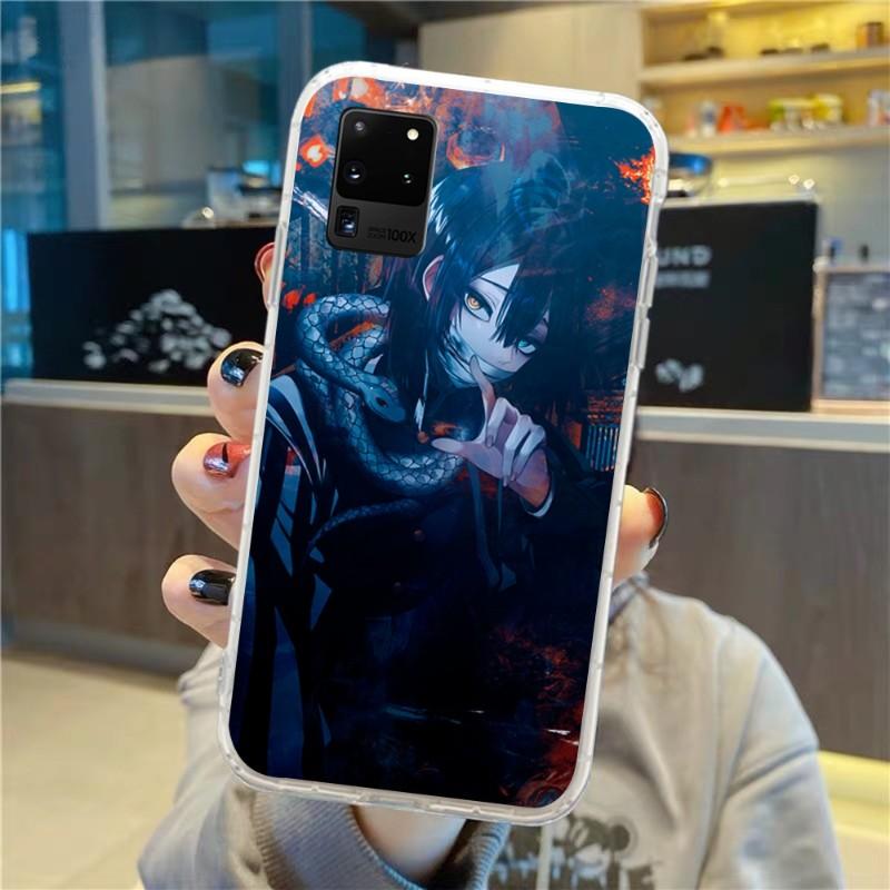 

Iguro Obanai Demon Slayer чехол для телефона для Samsung Galaxy S10 S21 S22 Plus Ultra A91 A51 A21S A12 прозрачный чехол для телефона Galaxy S30