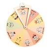 Toddler-Friendly Cartoon Expression Spinner Wheel Unique Feelings Chart Ornaments  Home Decor