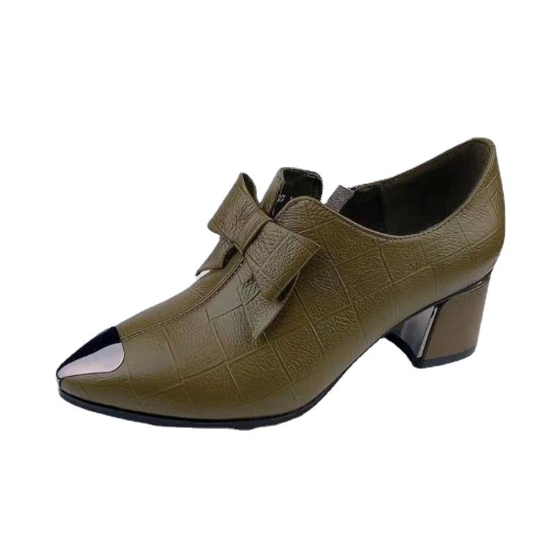 Sapatos Femininos Women'S Pointed Toe Multicolor High Quality Slip-On High Heels Ladies Office High Heels Ladies Dress Shoes