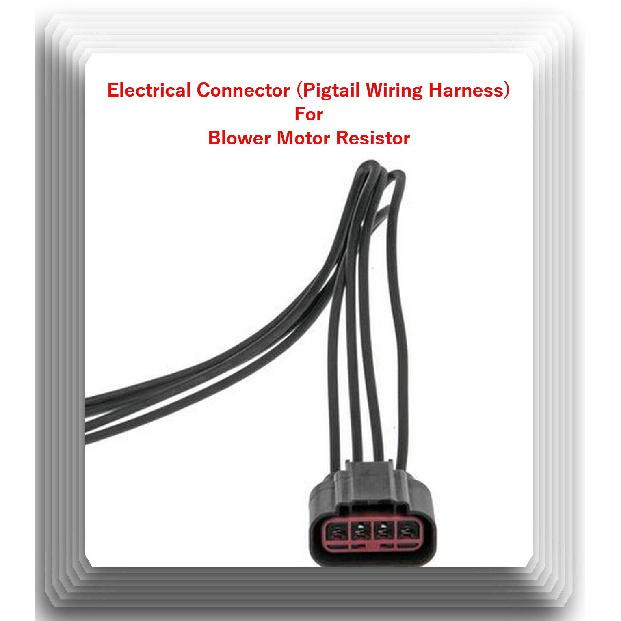 Connector of Blower Motor Resistor RU365 Fits: Infiniti Nissan 2004-