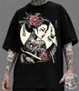 Japanese Geisha Art T-Shirt: Tattooed Geisha Design