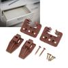 10 Set With Screws Drawer Track Guide Plastic Drawer Replacement Parts Drawer Slide Glides  Drawer