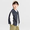Boy's Versatile Open-Front Denim Vest