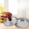 Hamburgerfleischpresse, Hergestellt aus Aluminiumlegierungsmaterial, Unbeschichteter Griff, Hamburgerpresse, Küchenwerkzeug, Fleischpresse und Füllform