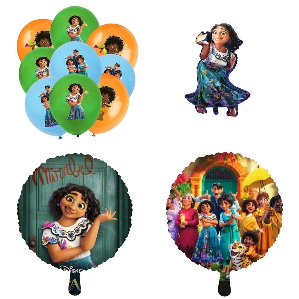 Encanto Mirabel Kids Birthday Party Supplies Balloons Set Vibrant And Colorful Decorations For Your Child's Special Day!