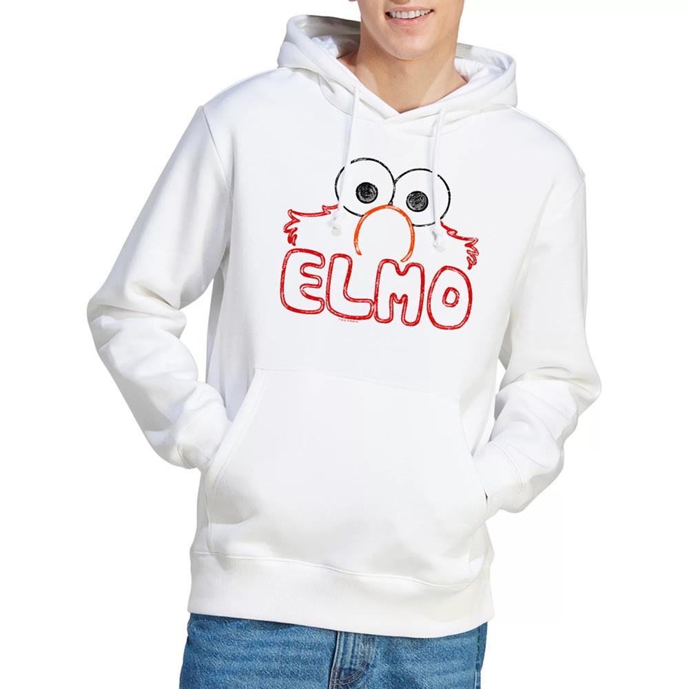 Sesame Street Unisex Adult Elmo Hoodie