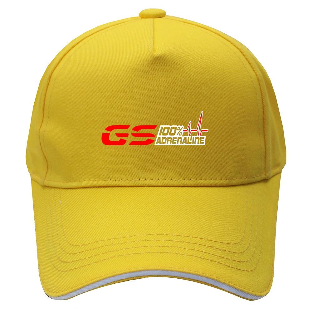 

2023 Кепка унисекс GS 100% автомобильная кепка Бейсболка GS Adrenaline Motorrad Байкерская кепка в стиле хип-хоп Шляпы с принтом GS 1200 Hat 55CM-60CM