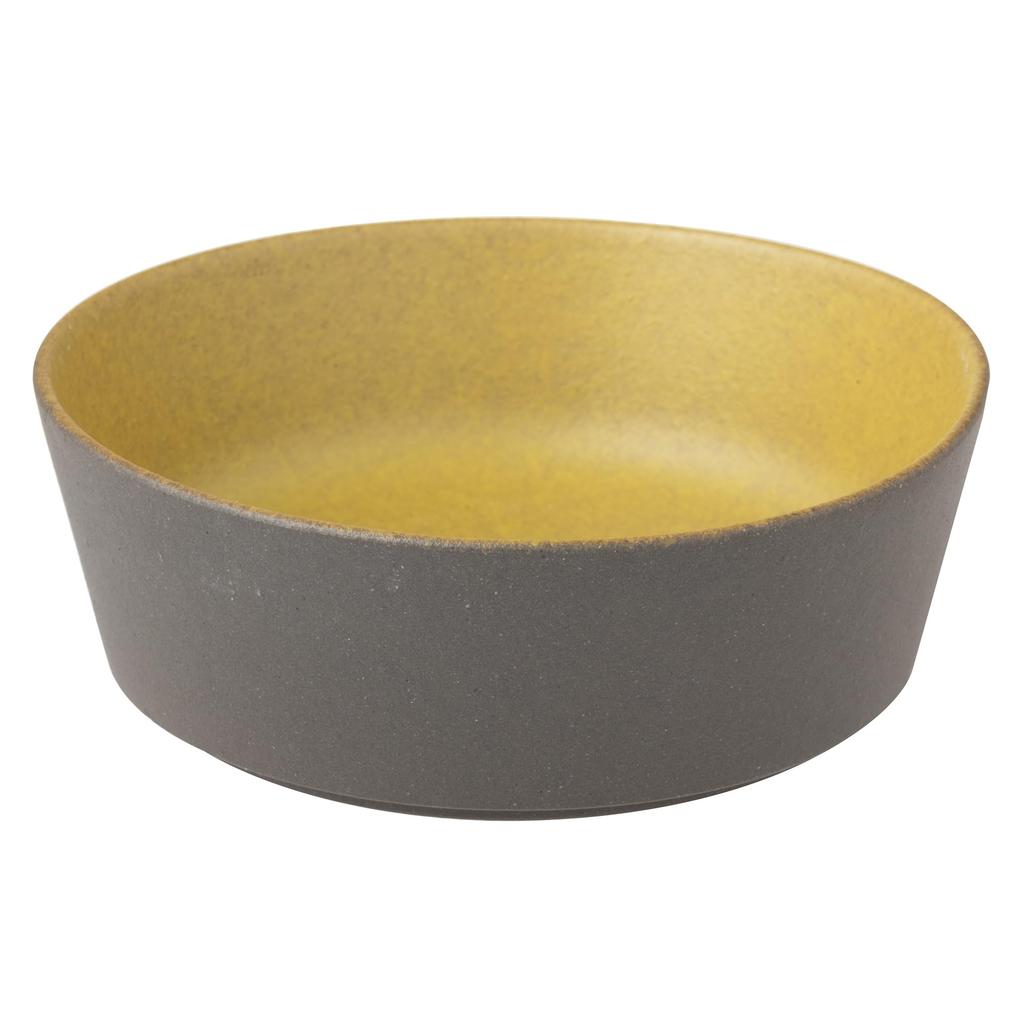 TOKI1919 KUROSUMI Černé dřevěné uhlí a ovoce 13 x 5 cm Mino Japonské Vhodné pro Ryokan a Dokončeno karbonizovanou žlutou a Vyrobeno v Produktu Kavárna