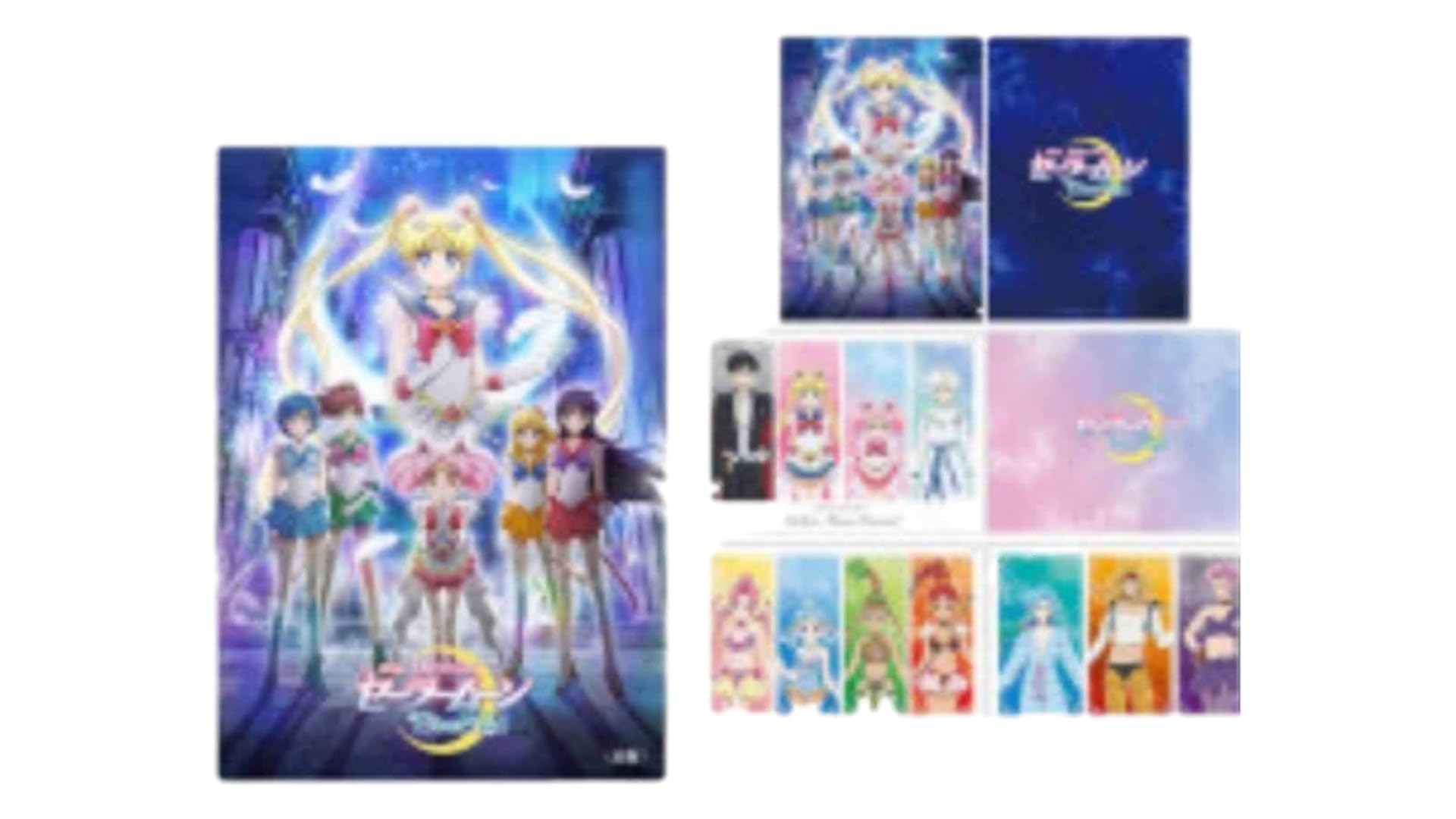 

Sailor Moon Eternal Movie Merchandise Pamphlet Clear File Set of 3