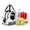 Corsica Map Flag French Corsican Insulated Lunch Bag for Women Office Cooler Thermal Food Box Tote Lunch Boxes Container