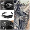 30 Sets Tapered Nails with Tool Boxes for Leather Crafts Metal Tree Cone Spikes Punk Style Clothing Accessories