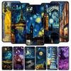 Etui na telefon Starry night van gogh Dla Oppo Reno8 Reno7 Reno6 Pro A54 5G Find X6 X5 A53 A52 A9 A15 A95 A17 A16 A57 A31 Pokrowiec