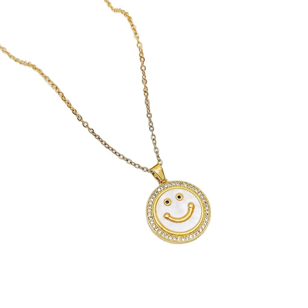 Mother of Pearl Cloud Pendant Necklace: Women's Simple, Exquisite Style Clavicle Chain