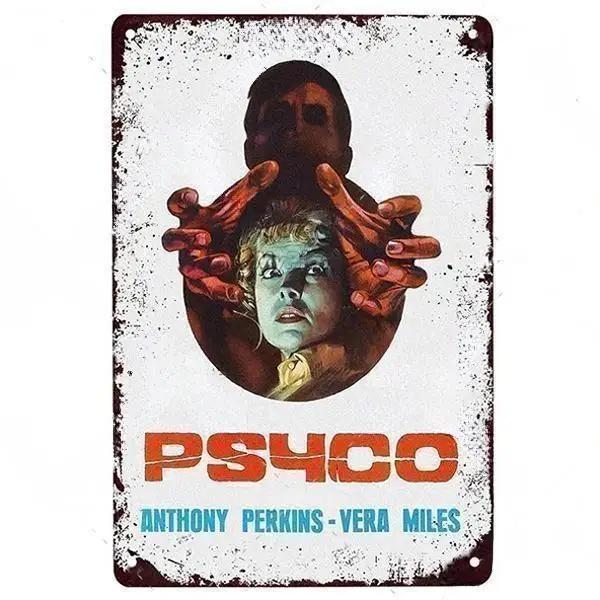 

Металлическая табличка Постер научно-фантастического фильма Винтажная плакетка Жестяная табличка Тарелка Настенный декор Для бара Клуба Мужской пещеры Художественная картина Постер фильма 20x30cm