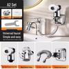 YIXI Pressurized Hair Wash Shower Head Kit (2-Pack)