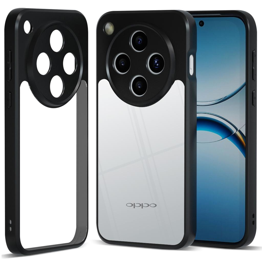 IBMRS For Oppo Find X8s+ 5G Case Soft TPU Frame Hard PC Back Anti-Fall Phone Cover