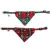 Cat Collars Puppy Suit Collar Snowflake Bow Christmas Holiday Collar Photo Props