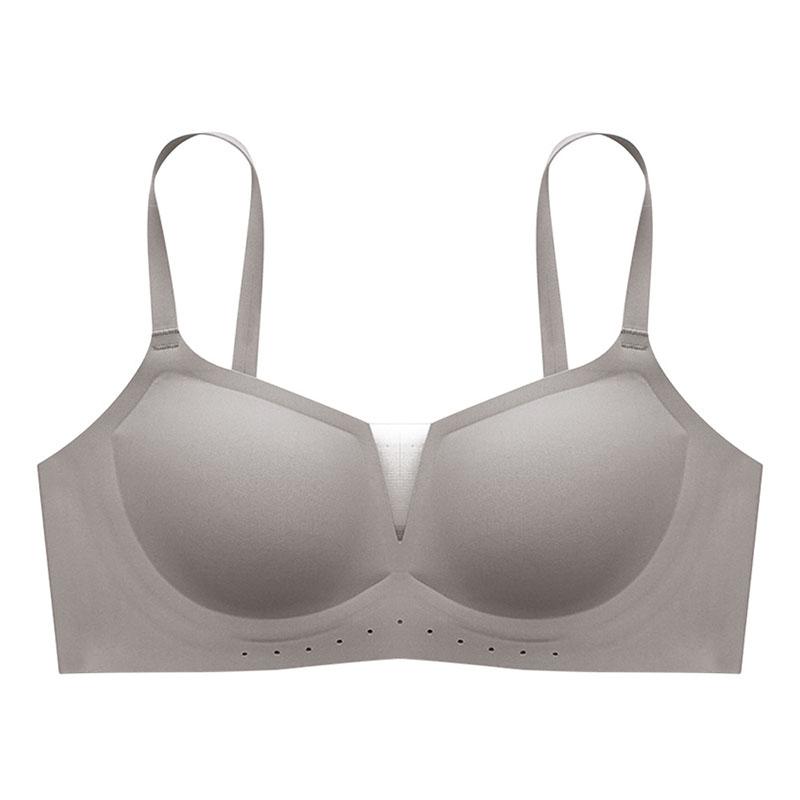 Bezešvá podprsenka Dámské 3D měkké podpůrné spodní prádlo Bez kostic Stahovací Tenká Lingerie Push Up Sexy Neviditelná Braletka