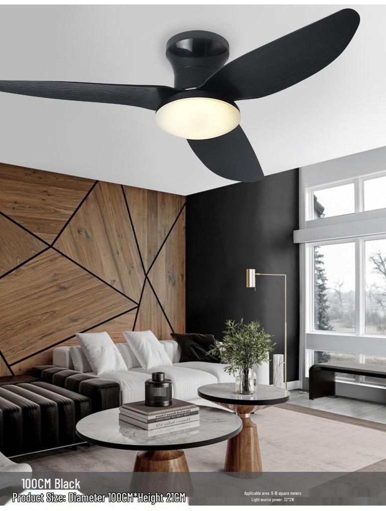 2024 Japanese-Style Fan Chandelier: Modern Lighting for Dining, Study, and Bedroom Spaces