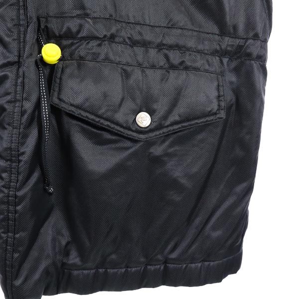 Fila Cotton Filling Bench Coat L Purple Logo Men's Used