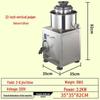 Commercial Stainless Steel Meatball & Meat Paste Machine