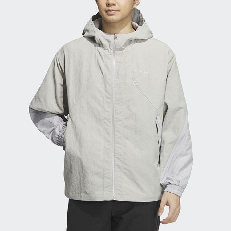 New Adidas Jackets Men's Gray IK3712