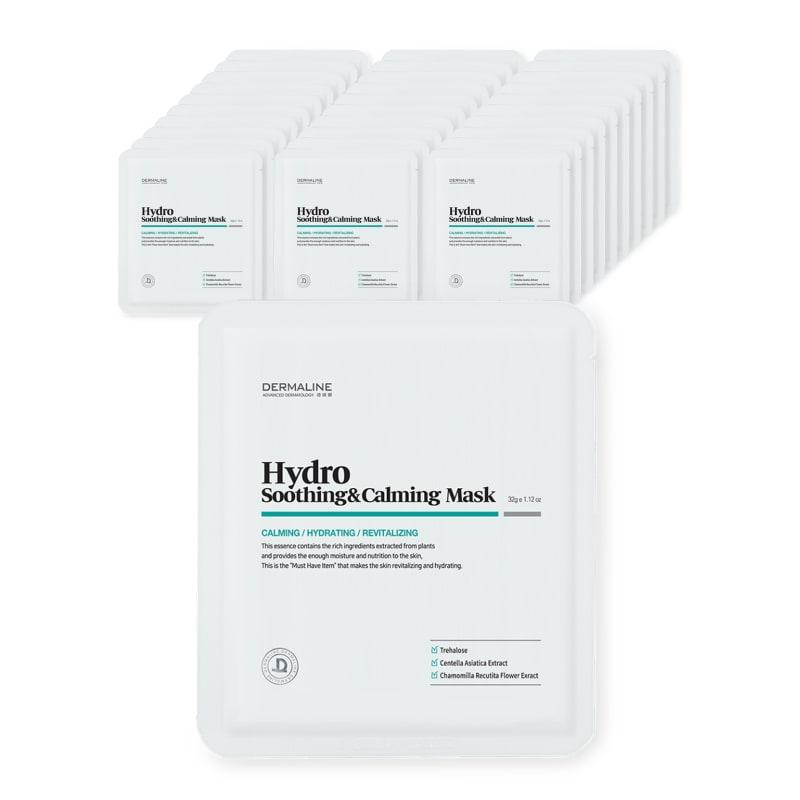 

Набор успокаивающих и смягчающих масок Dermaline Hydro (30 листов)