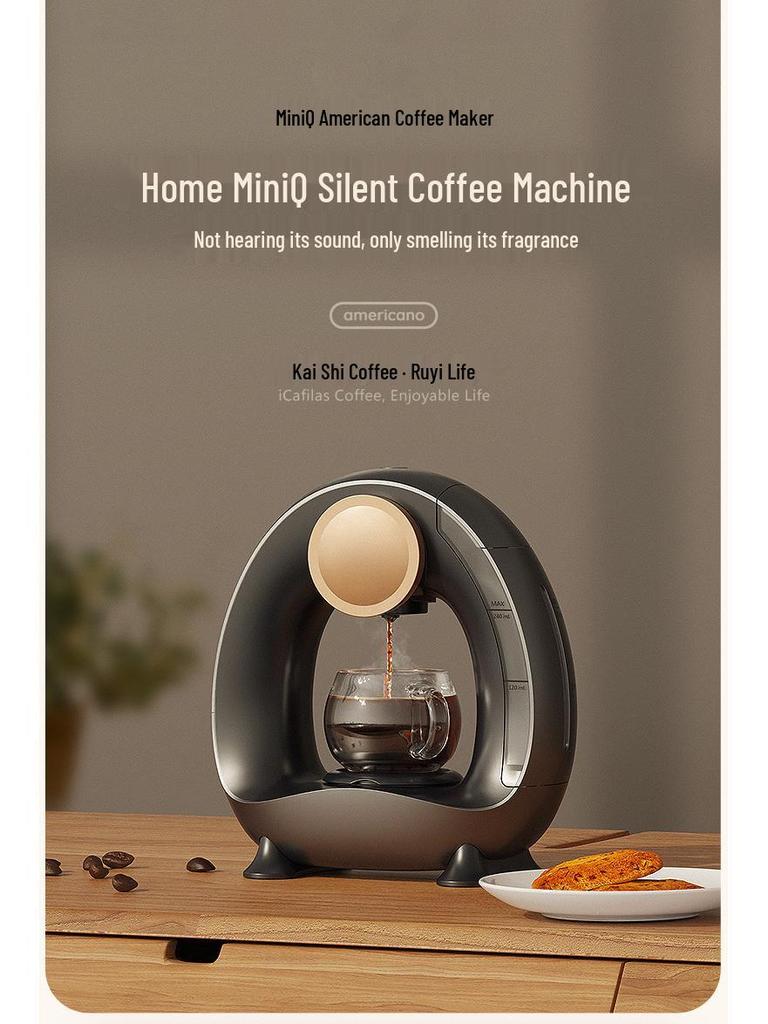 Hairui přenosný tichý mini kávovar na překapávanou kávu