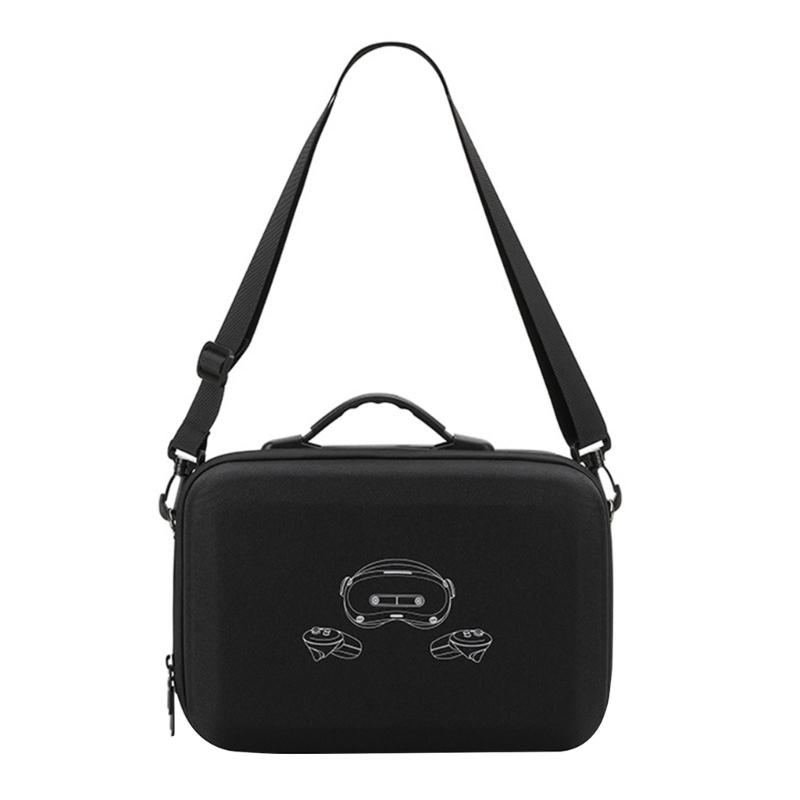 Portable Travel VR Carrying Case for 4 Ultra VR Shockproof EVA Storage Bag with Convenient Handle