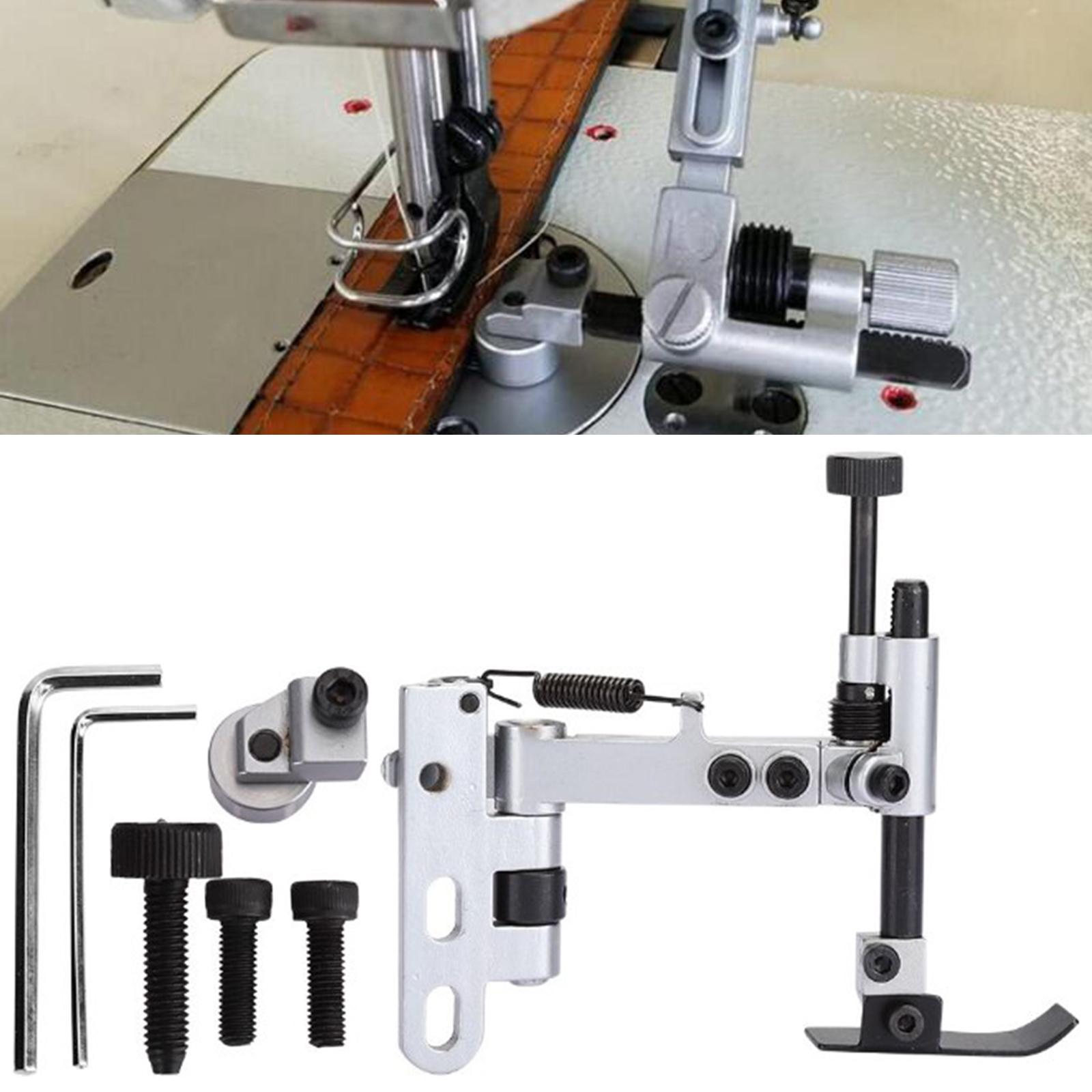 Set di guide a bordo sospeso durevole Accessorio per macchina da cucire per macchine da cucire industriali Pfaff 1245 1246 335 argento