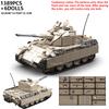 Military Sturmtiger Tank Building Blocks Model - War Scene Military Bricks Assembly Toy for Kids Gift