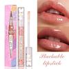 6 Farben Feuchtigkeitsspendender Diamant-Schimmer-Glitzer Lipgloss Make-up Funkelnder Glitzer Flüssiger Lippenstift Perlen-Lipgloss Sexy Lippen Heißer Verkauf