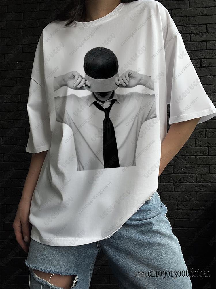 Kpop Boy Band Polera Unisexga Corta Print Tshirts For Unisex 2026 World Tour Concert cotton Tshirts Fashion Harajuku Y2K Clothing