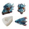 Dragon Shape Candle Silicone Mold Sugar Craft Cake Decorating Tools Fondant Food Grade Pastry Resin Mold Kitchen Accessories