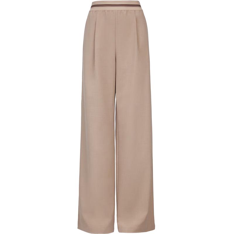 VEROMODA Women's Color-Block Pocket Straight-Leg Pants