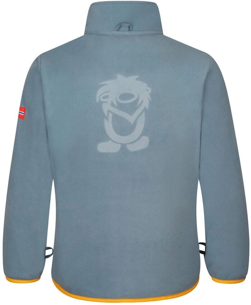 Куртка Trollkids Bryggen 3 в 1 стальной синий черный манго