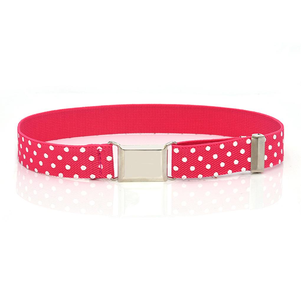 

Belt Magnetic Buckle Multicolor ple Style Webbing Straps for Boys Girls