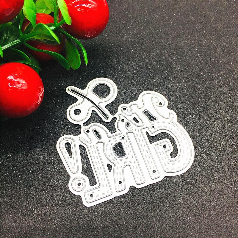 Girl and BOY Metal Stencil Embossing Cutting Dies for Diy Scrapbooking Paper  Stamps for Card Embossing Craft Decor